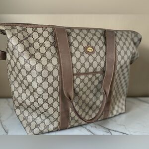 Gucci Monogram Weekender Tote